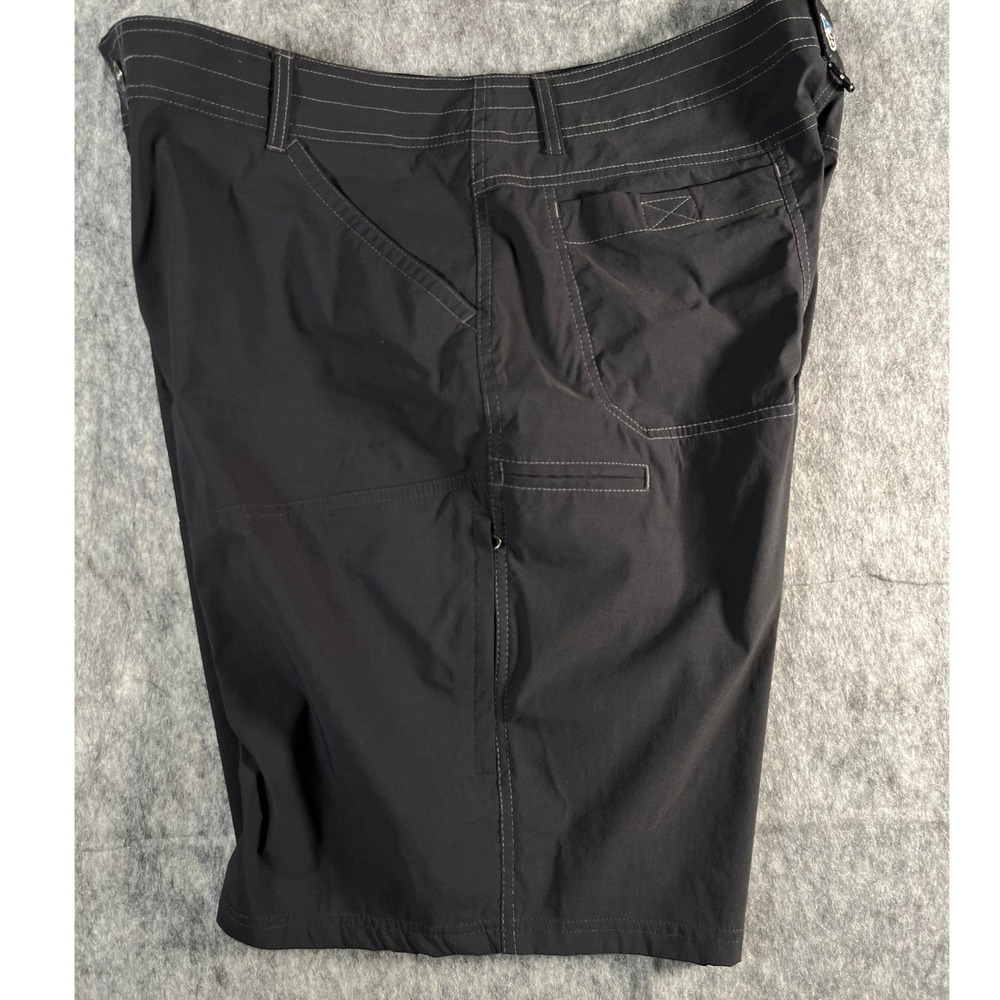 KUHL Mens 40 Shorts Cargo Gray Nylon 10" inseam - Picture 6 of 13